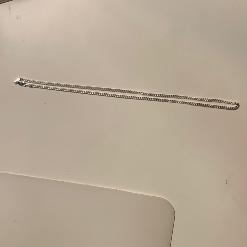 COPY - Sterling Silver curb chain 19”